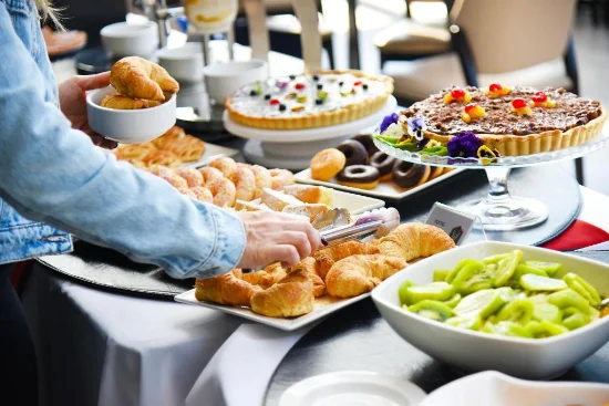 Café da manhã buffet